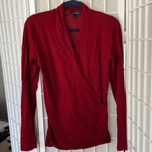 The Limited Red Knit Long Sleeve